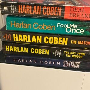 Harlan Coben book lot